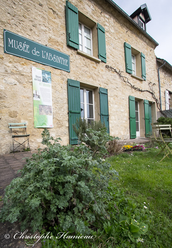 Le Musée de l'absinthe et son pied de grande absinthe