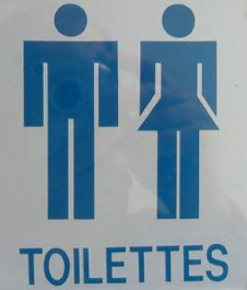 Toilettes de restaurant