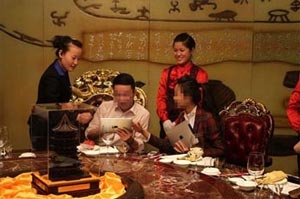 iPad et restaurants chinois