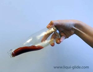 LiquiGlide, le ketchup coule !