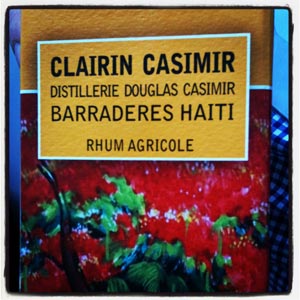 Clairin Casimir, rhum d'Haiti