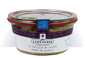 Foie Gras de canard entier IGP Quercy Larnaudie