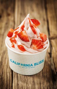 Frozen Yogurt California Bliss