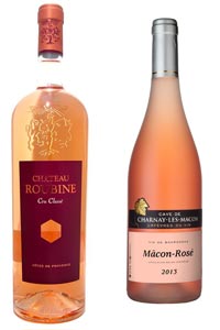 Rosé de Macon et de Provence