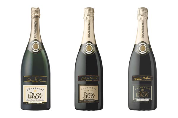 Les 3 Cuvées Sur-Mesure champagne Duval-Leroy