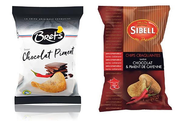 Chips Chocolat et Piment de Sibell et Bret's