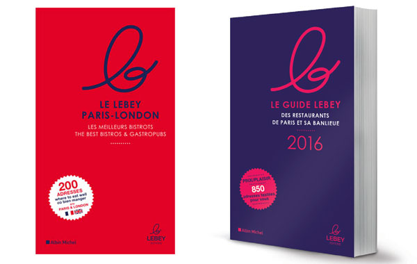 Guide Lebey Paris-London et Lebey restaurants de Paris