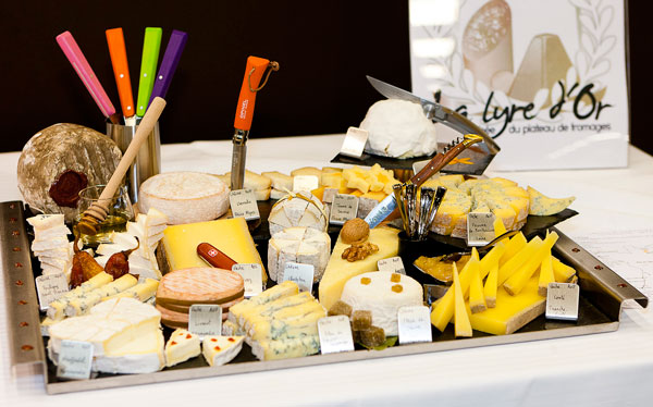 Plateau concourant à la Lyre d'Or au Salon du fromage