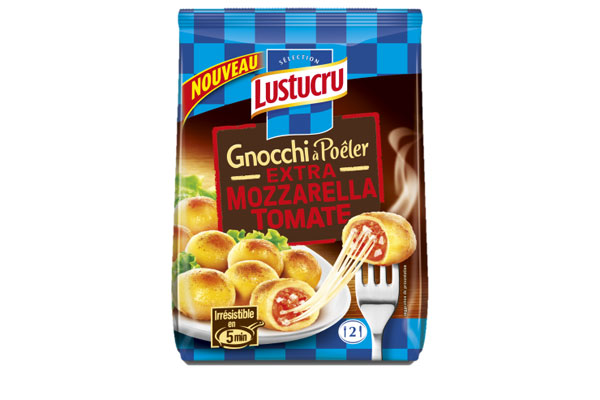 Les Gnocchi Extra Mozzarella Tomate de Lustrucru