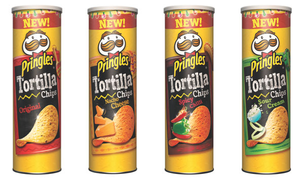 Nouvelle gamme Pringles Tortilla Chips