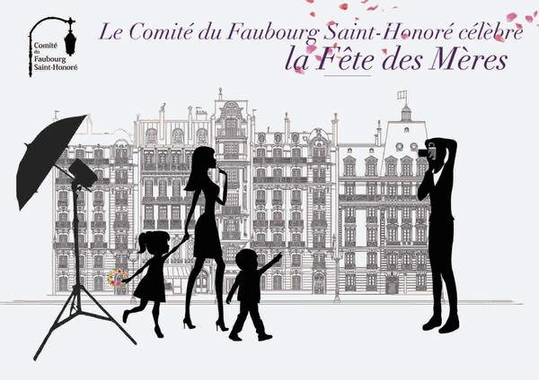 Le Comite Faubourg St Honoré fête les mamans en photo