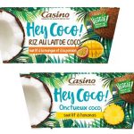Casino: une nouvelle gamme veggie de desserts au lait de Coco