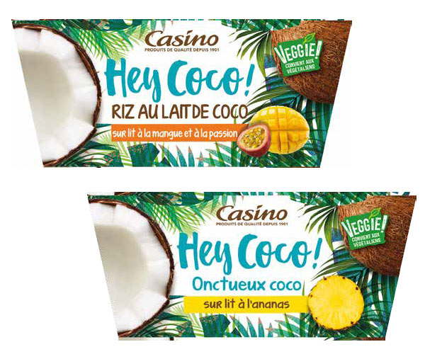 Desserts "Hey Coco" de Casino