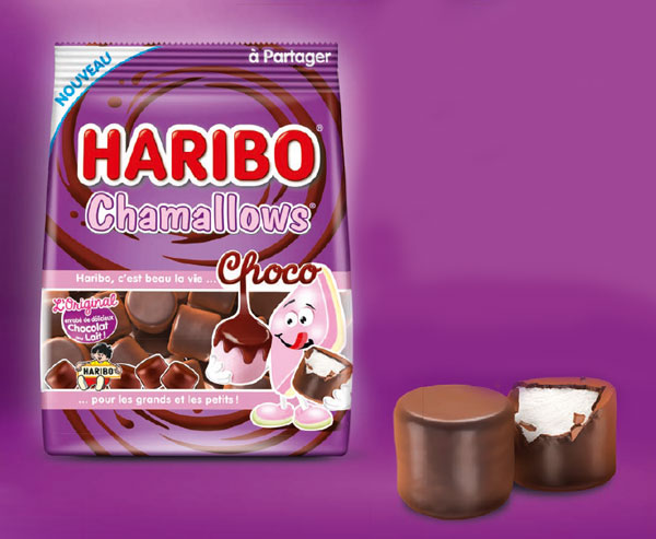 Les Chamallows Choco de Haribo