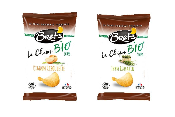 Nouvelles Chips Bio aromatisées Bret's