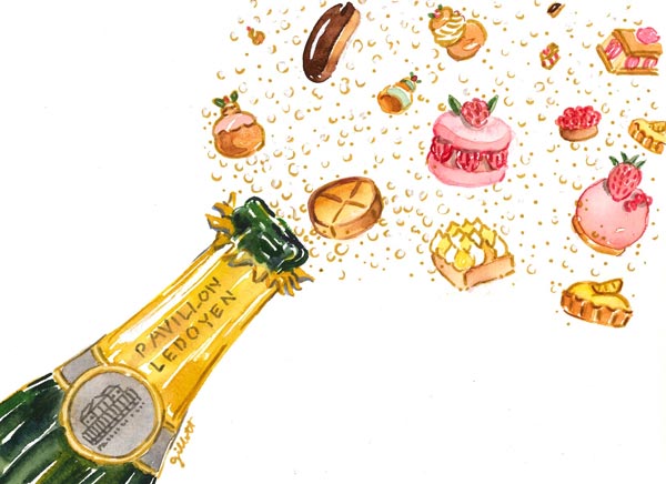Salon des Champagnes & Patisseries Fines ©Carol-Gillott