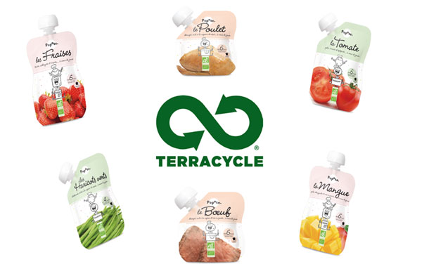 Les gourdes Bio de Popote sont recyclées par TerraCycle