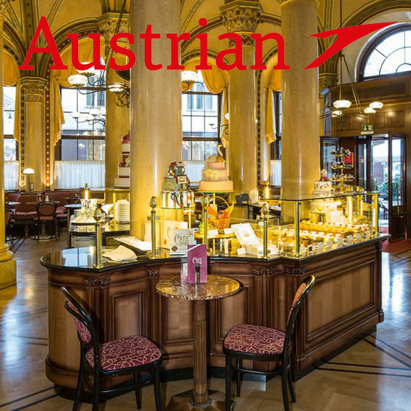 Le Café viennois avec Austrian Airlines