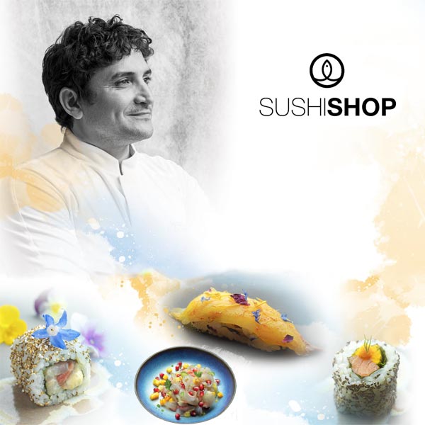 Sushi-Shop collabore avec le Chef Mauro Colagreco
