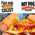 Domino's hot-dog pizza