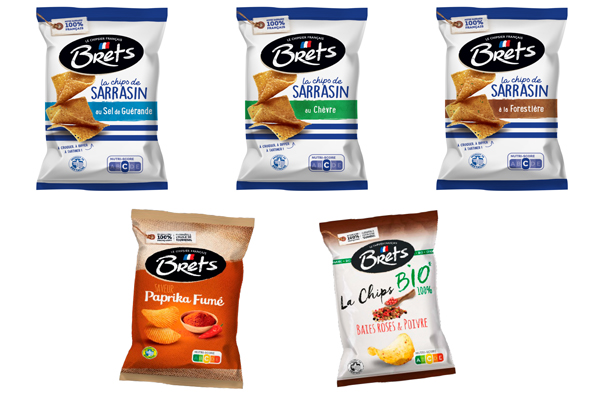 Bret's lance une (délicieuse) gamme de chips de sarrasin
