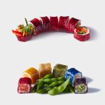 La carte arc-en-ciel de Sushi Daily